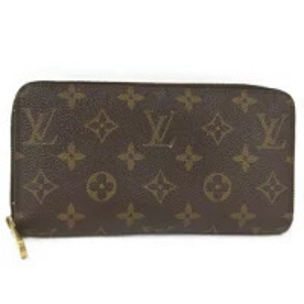 LOUIS VUITTON Zippy Wallet Round Zipper Monogram